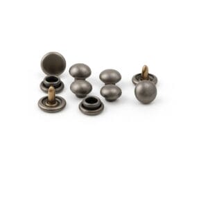 R588 Antique Nickel 65mm R588 Dome Rivets Antique Nickel