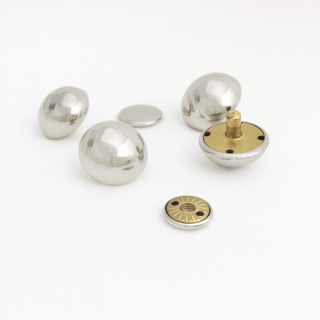 R588 Nickel 225-285mm Dome Rivets