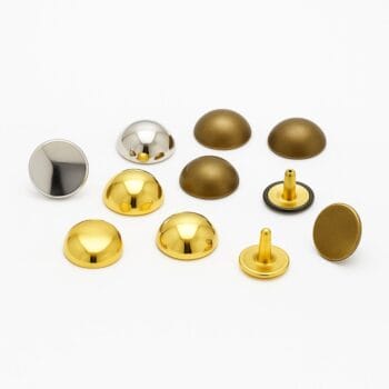 0.49" | 12.5mm R588 Dome Rivets - 100pk