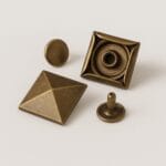 R630-Pyramid Rivet-20mm Antique Brass-Avetco 0.79″ | 20 mm Pyramid Double Side Rivets R630- 25PK
