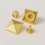 R630-Pyramid Rivet-20mm Gold-Avetco 0.79″ | 20 mm Pyramid Double Side Rivets R630- 25PK