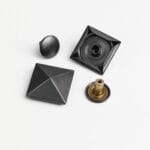 R630-Pyramid Rivet-20mm Gunmetal-Avetco 0.79″ | 20 mm Pyramid Double Side Rivets R630- 25PK