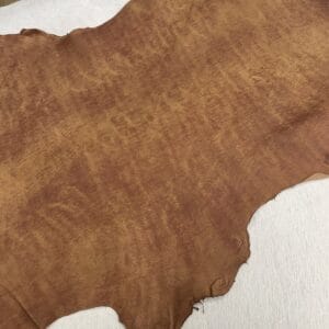 SL-104COG D. Pecan Rugged Lambskin Leather Economy 2/3 oz
