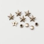 Star Double Side Rivets - AR13 0.39″ | 9 mm, Star Double Side Rivets 100PCs- AR13