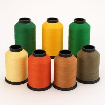 Premium Nylon Bonded Thread – Size B33 / T30 | Greens and Yellows