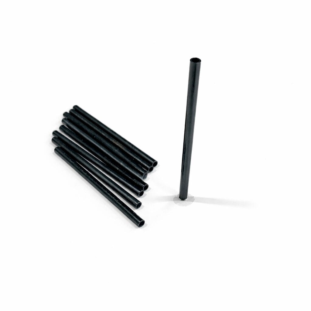 4 x 80mm Heel Rod 2 3.15"| 80mm Metal Heel Reinforcement Rod 100 PCs