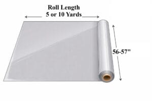 PU Leather Fabric Roll infographic PU Synthetic Leather Pewter Magic 0.9mm | 5 -10 yards