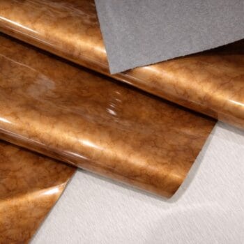 PU Synthetic Leather Cognac Magic 0.9mm | 5 -10 yards