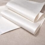 SH-502 White-Avetco Smooth PU Synthetic Leathers 0.6mm | 1 YD