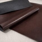 SH-513 Brown-Avetco Smooth PU Synthetic Leathers 0.6mm | 1 YD