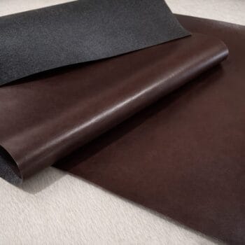 SH-513 Brown-Avetco Smooth PU Synthetic Leather 0.6mm – Brown | 5 -10 yards