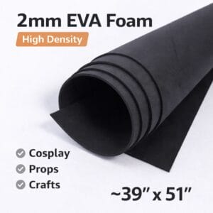 mm black eva foam sheets x avetco 0.08″ | 2mm E700 High Density EVA Foam Sheets – 70-75 Shore C – 2, 6 or 12 pk