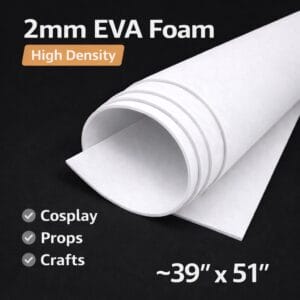 mm white eva foam sheets x avetco 0.08″ | 2mm E700 High Density EVA Foam Sheets – 70-75 Shore C – 2, 6 or 12 pk
