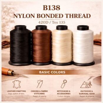 B138 Nylon Bonded Thread (T135)