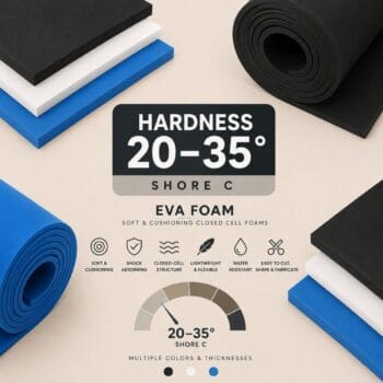 EVA High Density Closed Cell Foams Hardness 20-35 Shore C