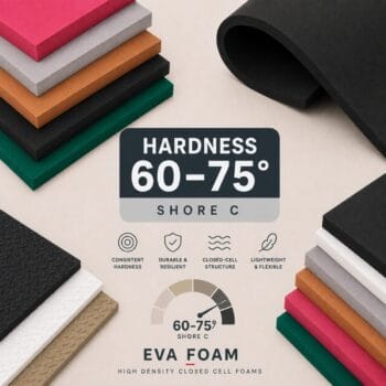 Eva High Density Closed Cell Foams Hardness 60-75 Shore C