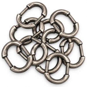 26 mm oval ring antique nickel 26 mm oval ring in brushed antique nickel – YAD5016 for 3/4" straps