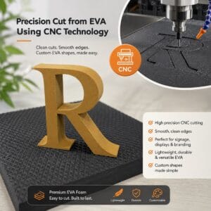 0.31″ | 8mm E700 High Density Eva Foam Hardness 70-75° Shore C