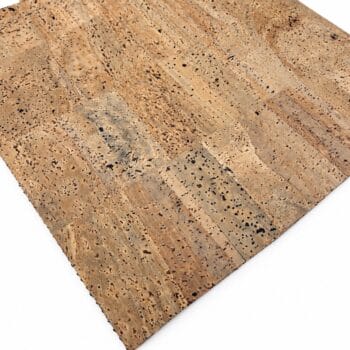 Cordoba #01 Natural Vintage cork fabric, 36 x 54 inch sheet
