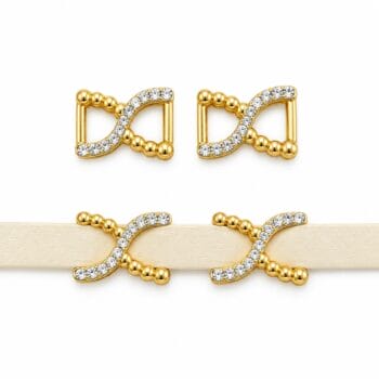 5071 crystal ornament slide on an 8 mm strap