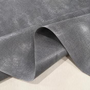 Fusible adhesive side of Oropal 120-40 TI leather molding interlining