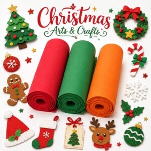 holiday mix Craft EVA Foam Sheets 39″ x 39″ (± 0.5″) – 10 Pack