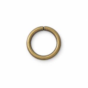 Antique brass 19 mm O ring, non-welded Antique brass 19 mm O ring, non-welded Y7462