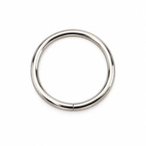 Nickel 38 mm O ring, non-welded Nickel 38 mm O ring, non-welded Y7462