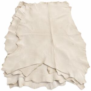 Natural pig leather hides with raw edges Natural pig leather hides with raw edges – tannery run grade