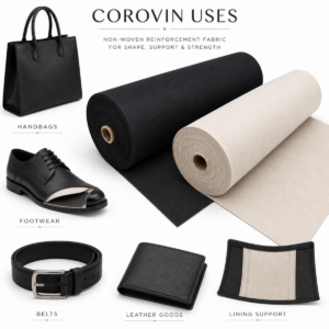 Non-Woven Corovin Reinforcement Fabric Inner Lining 0.6-0.8 mm | by Roll