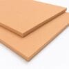 sand eva Two overlapping kraft cardboard sheets stacked on a white background, showing folded edges and clean corners.