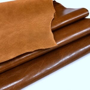 Chestnut semiveg aniline cow leather oz chestnut brown Semi-Veg Aniline Cow Leather 3 oz | 19-21 SF
