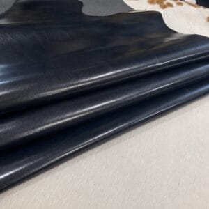 semiveg aniline cow leather oz navy Semi-Veg Aniline Cow Leather 3 oz | 19-21 SF