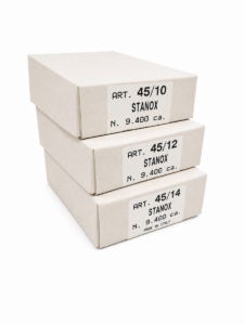 stanox staples box STANOX Fine-Wire Staples 10/12/14 mm – 9,400 ct