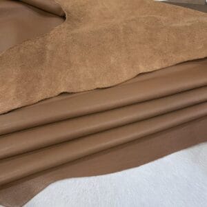 Tan full grain cow leather sides – Blaze Tan full grain cow leather sides – Blaze