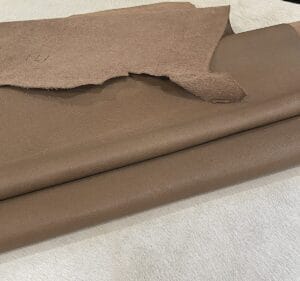 Taupe full grain cow leather side – Blaze Taupe full grain cow leather side – Blaze
