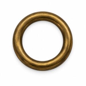 Antique brass solid O ring Y7464 Antique brass solid O ring Y7464